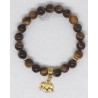 Bracelet œil du tigre éléphant