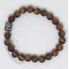 Bracelet œil du tigre bouddha