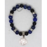 Bracelet lapis lazuli onyx
