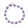 Bracelet améthyste pierre de lune