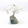 Arbre de vie apatite agate blanche