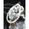 Bracelet Quartz rose cœur