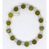 Bracelet péridot cristal de roche