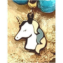 Bracelet enfant apatite licorne