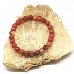 Bracelet enfant jaspe rouge