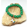 Bracelet enfant jade mashan licorne
