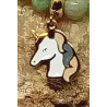 Bracelet enfant chrysoprase licorne