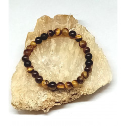 Bracelet enfant œil du tigre 6 mm