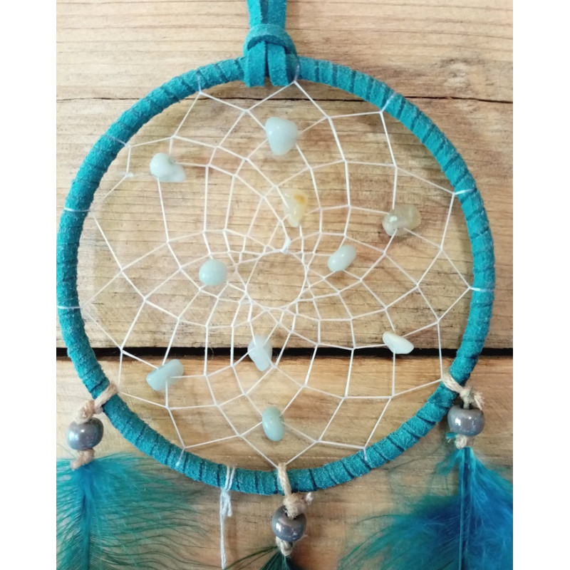 Mini attrape rêves amazonite