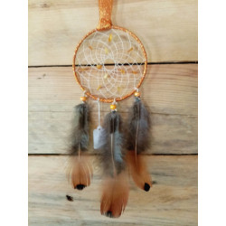 Mini attrape rêves ambre