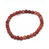 Bracelet jaspe rouge 6 mm