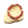 Bracelet jaspe rouge 8 mm