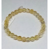 Bracelet citrine 6 mm