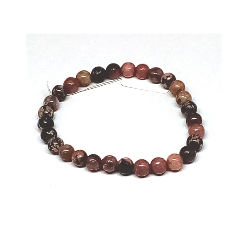 Bracelet rhodonite 6 mm