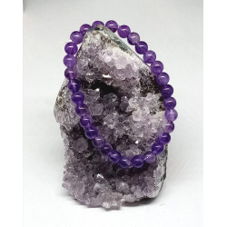 Bracelet améthyste 6 mm