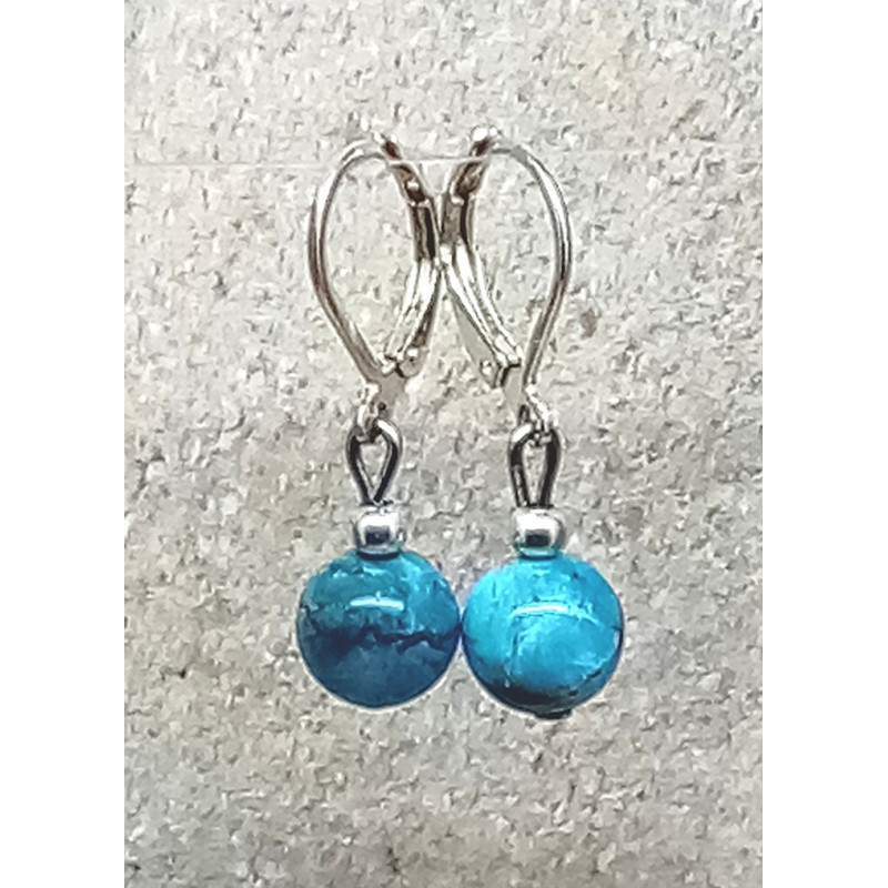 Boucles d'oreilles apatite