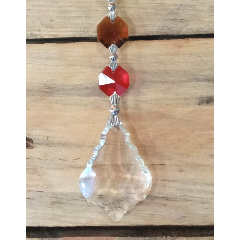 Suspension feng shui feuille 7 chakras