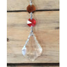 Suspension feng shui feuille 7 chakras