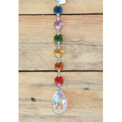 Suspension Feng shui larme 7 chakras