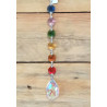Suspension Feng shui larme 7 chakras
