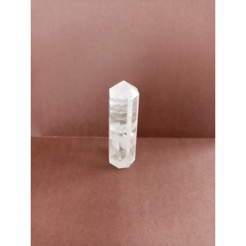 Obélisque cristal de roche pointe