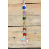 Suspension Feng shui cœur 7 chakras