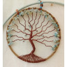 Suspension Arbre de vie amazonite grand modèle
