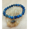 Bracelet sodalite tortue acier inoxydable