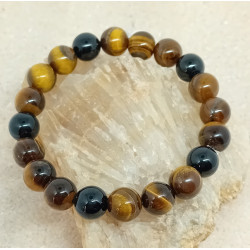 Bracelet œil du tigre onyx