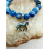 Bracelet enfant sodalite cheval