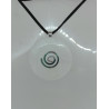 pendentif pi cristal de roche spirale