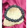 Bracelet pierre de lave 10 mm
