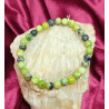 Bracelet chrysoprase 6 mm