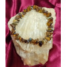 Bracelet œil du tigre pépites