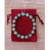 pochette cadeau toile de jute coloré x1