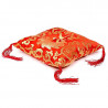 Coussin rouge pour bol tibétain