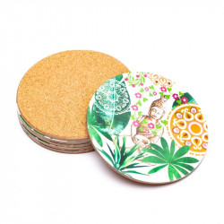 Dessous de verre bouddha x6