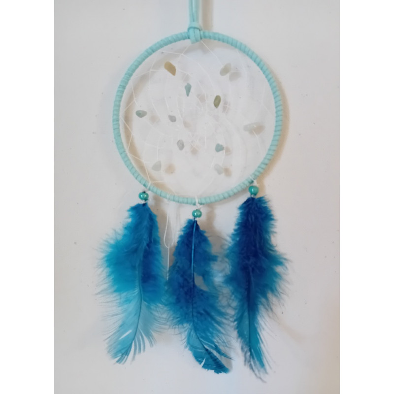 Attrape rêves amazonite 10 cm