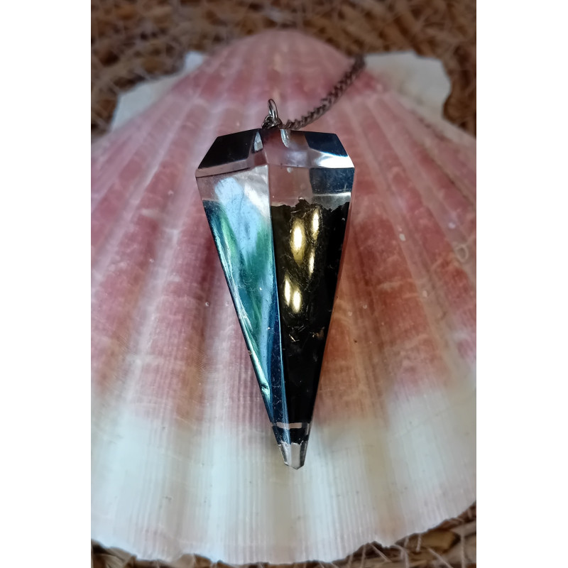 Pendule orgone shungite