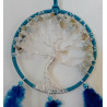 Porte bonheur de voiture amazonite 10 cm