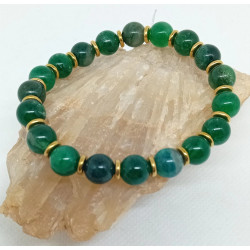 Bracelet Emeraude 8 mm