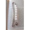 Marque pages cristal de roche main