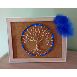 Cadre Arbre de vie cristal...