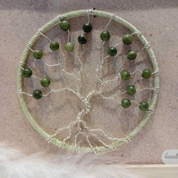 Cadre arbre de vie jade