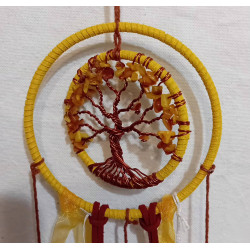 suspension arbre de vie ambre