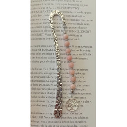 Marque pages opale rose...