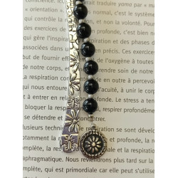 Marque pages onyx fleur...